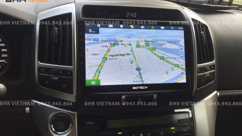 Màn hình DVD Android liền camera 360 Toyota Land Cruiser 2008 - 2015 | Gotech GT360